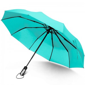 Regali di marketing con stampa accendino antivento 10ribs 3 ombrellone pieghevole per sole e pioggia