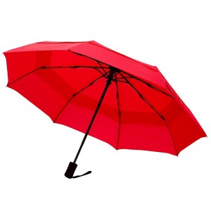 I doppi strati che commercializzano gli ombrelli cinesi dell'oggetto si aprono e auto chiudono l'ombrello di pioggia di 3 volte