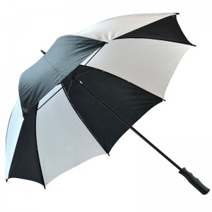 Ombrello aperto manuale di marketing con telaio in fibra di vetro antivento ombrello da golf grande