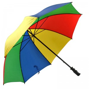 Ombrello da golf a funzione manuale aperto ombrello da pioggia per esterno di grandi dimensioni
